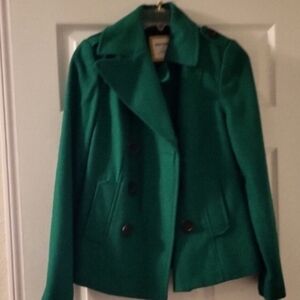 Old Navy Women's Emerald Pea Coat